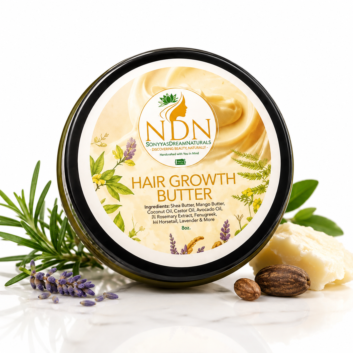 Hair Growth Butter | Moisture-Sealing Care (5oz)